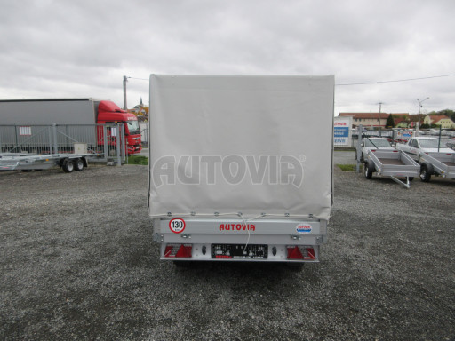 Přívěs za auto s plachtou ZV 22 2,7T B2 2,55x1,50/1,35 10