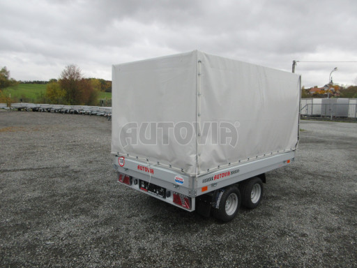 Přívěs za auto s plachtou ZV 22 2,7T B2 2,55x1,50/1,35 10