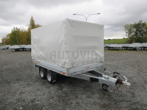 Přívěs za auto s plachtou ZV 22 2,7T B2 2,55x1,50/1,35 10