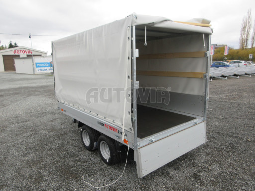 Přívěs za auto s plachtou ZV 22 2,7T B2 2,55x1,50/1,35 10