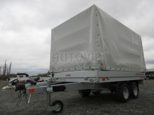 Přívěs za auto s plachtou ZV 22 2,7T B2 2,55x1,50/1,35 10