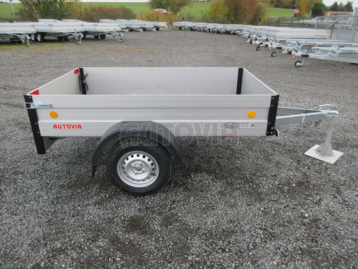 PROFI přívěs s ALU bočnicemi ZV 7 ALU 2,06x1,25/0,35