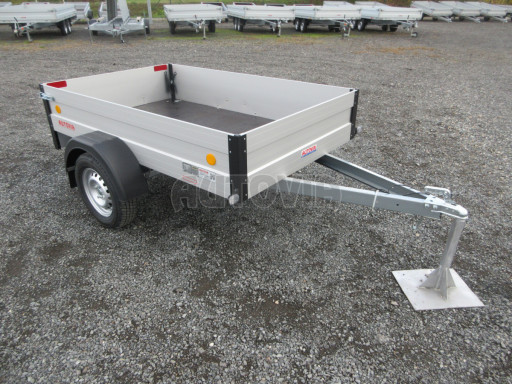 PROFI přívěs s ALU bočnicemi ZV 7 ALU 2,06x1,25/0,35