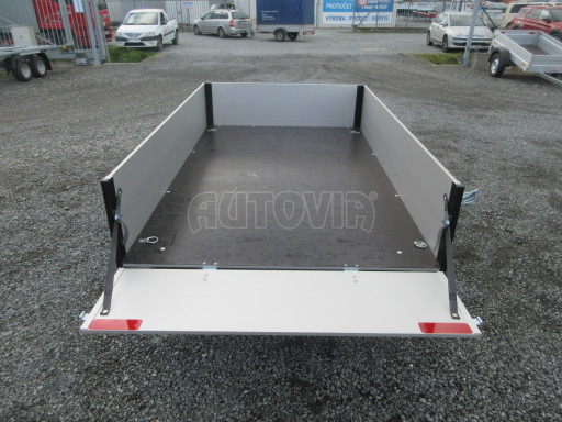 PROFI přívěs s ALU bočnicemi ZV 7 ALU 2,06x1,25/0,35