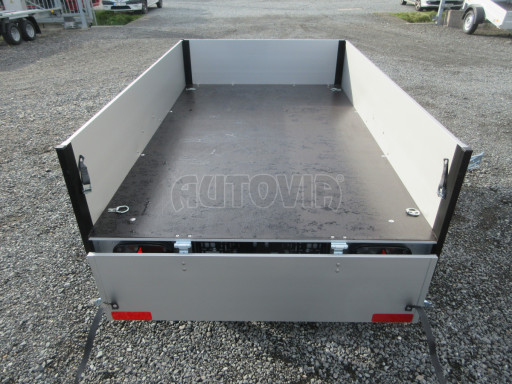 PROFI přívěs s ALU bočnicemi ZV 7 ALU 2,06x1,25/0,35