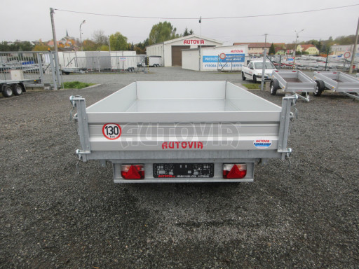 Třístranný sklápěcí přívěs VER 3SKS 2,7T 2,65x1,55/0,30 v elektrice č.8