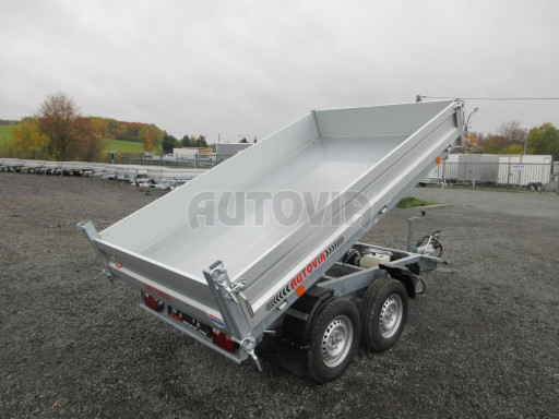 Třístranný sklápěcí přívěs VER 3SKS 2,7T 2,65x1,55/0,30 v elektrice č.18