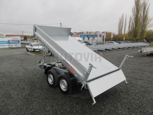 Třístranný sklápěcí přívěs VER 3SKS 2,7T 2,65x1,55/0,30 v elektrice č.25