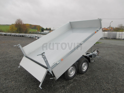 Třístranný sklápěcí přívěs VER 3SKS 2,7T 2,65x1,55/0,30 v elektrice č.27