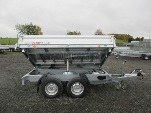 Třístranný sklápěcí přívěs VER 3SKS 2,7T 2,65x1,55/0,30 v elektrice č.35