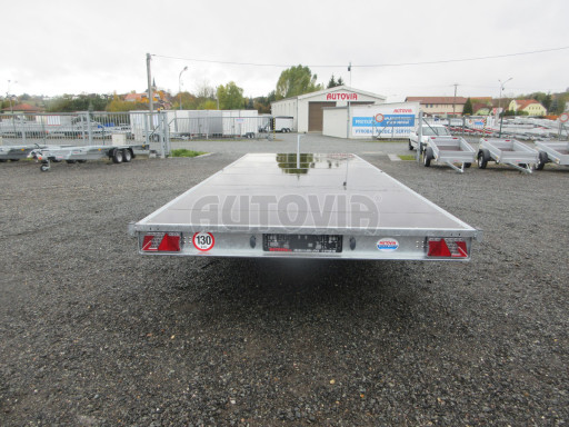 Třínápravový nákladní přívěs DN 3,5T B3 6,13x2,20/plato1350