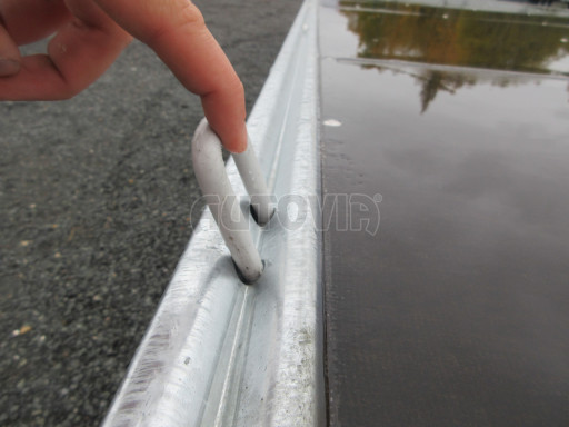 Třínápravový nákladní přívěs DN 3,5T B3 6,13x2,20/plato1350