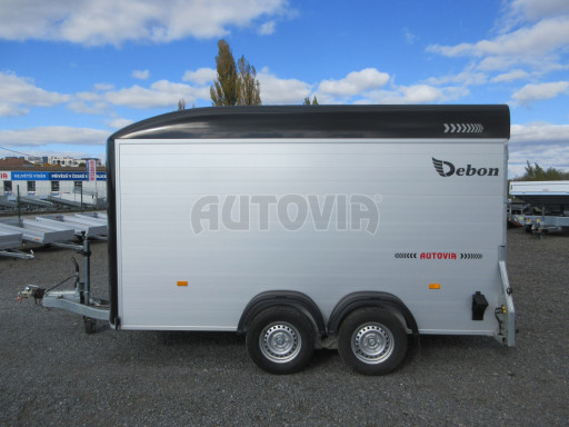 Bazarový skříňový přívěs DB 2,6T 3,76x1,65/2,01 č.3