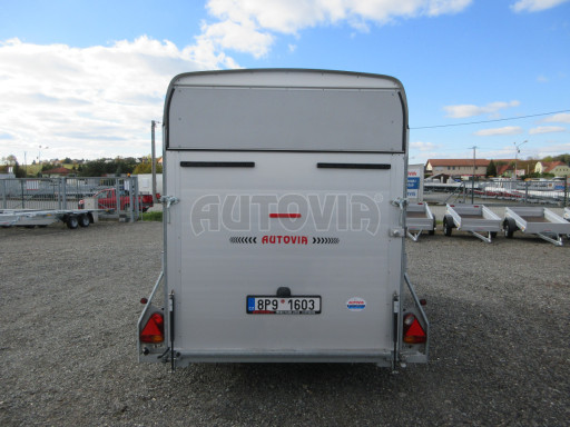 Bazarový skříňový přívěs DB 2,6T 3,76x1,65/2,01 č.5