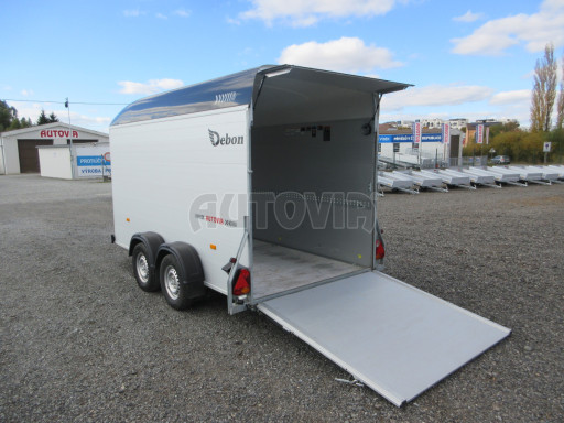 Bazarový skříňový přívěs DB 2,6T 3,76x1,65/2,01 č.13