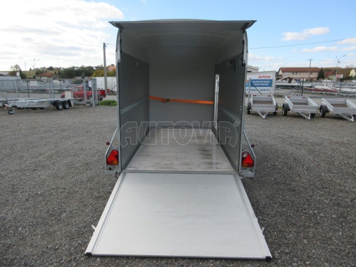 Bazarový skříňový přívěs DB 2,6T 3,76x1,65/2,01 č.14