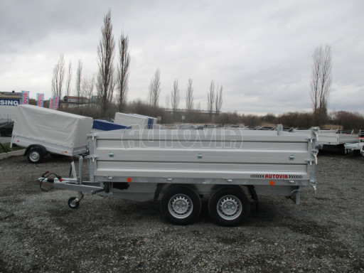 Třístranný sklápěč VER 3SKS 2,7T 3,05x1,76/0,60 nástavba v elektrice č.4