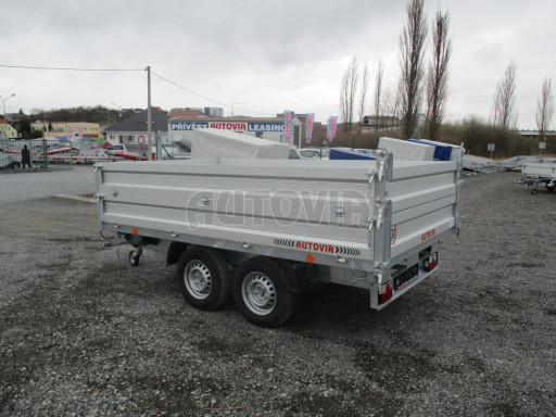 Třístranný sklápěč VER 3SKS 2,7T 3,05x1,76/0,60 nástavba v elektrice č.5