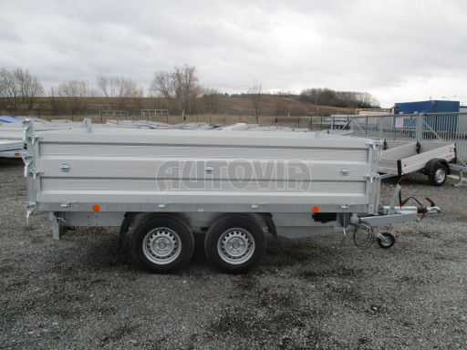 Třístranný sklápěč VER 3SKS 2,7T 3,05x1,76/0,60 nástavba v elektrice č.8