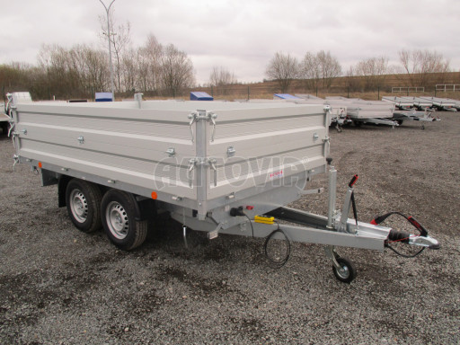 Třístranný sklápěč VER 3SKS 2,7T 3,05x1,76/0,60 nástavba v elektrice č.9