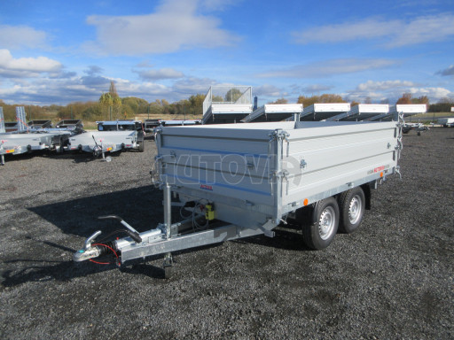 Třístranný sklápěč VER 3SKS 2,7T 2,65x1,55/0,60 nástavba v elektrice č.3