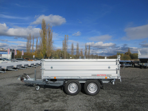 Třístranný sklápěč VER 3SKS 2,7T 2,65x1,55/0,60 nástavba v elektrice č.4