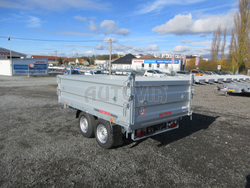 Třístranný sklápěč VER 3SKS 2,7T 2,65x1,55/0,60 nástavba v elektrice č.5