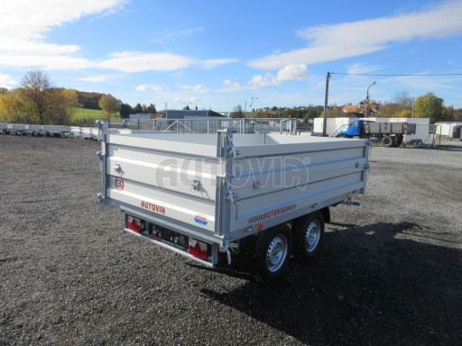 Třístranný sklápěč VER 3SKS 2,7T 2,65x1,55/0,60 nástavba v elektrice č.7