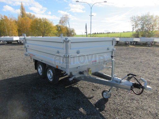 Třístranný sklápěč VER 3SKS 2,7T 2,65x1,55/0,60 nástavba v elektrice č.9