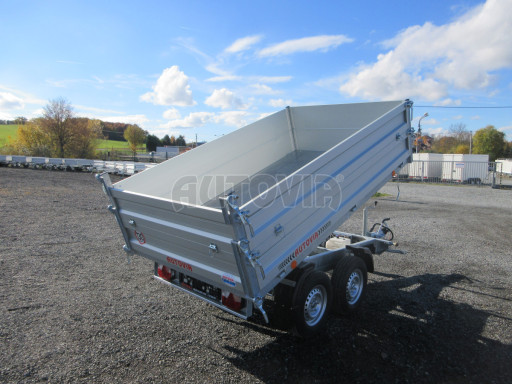 Třístranný sklápěč VER 3SKS 2,7T 2,65x1,55/0,60 nástavba v elektrice č.17