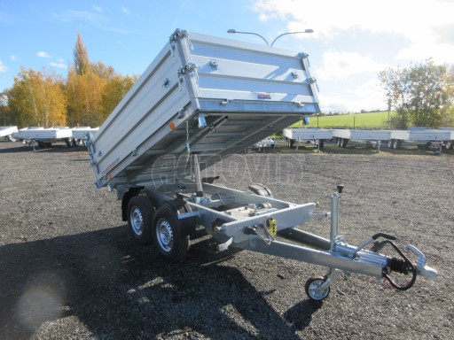 Třístranný sklápěč VER 3SKS 2,7T 2,65x1,55/0,60 nástavba v elektrice č.19