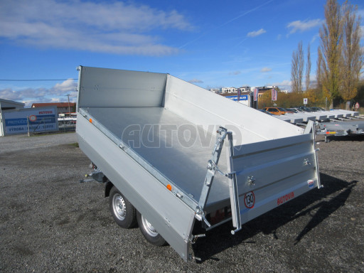 Třístranný sklápěč VER 3SKS 2,7T 2,65x1,55/0,60 nástavba v elektrice č.28