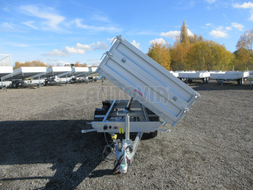 Třístranný sklápěč VER 3SKS 2,7T 2,65x1,55/0,60 nástavba v elektrice č.33