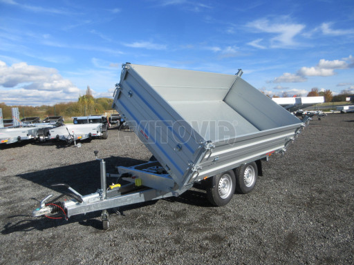 Třístranný sklápěč VER 3SKS 2,7T 2,65x1,55/0,60 nástavba v elektrice č.34