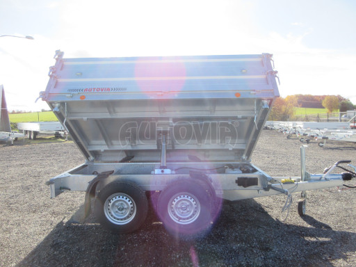 Třístranný sklápěč VER 3SKS 2,7T 2,65x1,55/0,60 nástavba v elektrice č.39