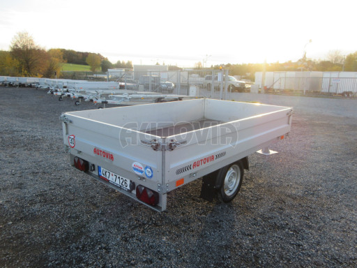 Bazarový přívěs ZV 22 750kg N1 2,55x1,50/0,35 č.7