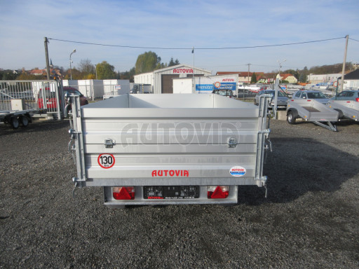 Sklápěcí přívěs VER SK 2,7T 2,65x1,55/0,60 ruč č.6