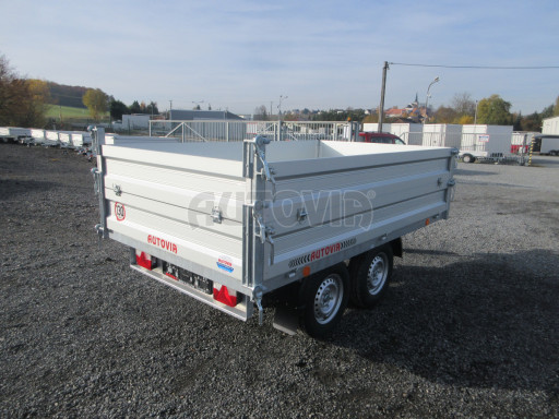 Sklápěcí přívěs VER SK 2,7T 2,65x1,55/0,60 ruč č.7