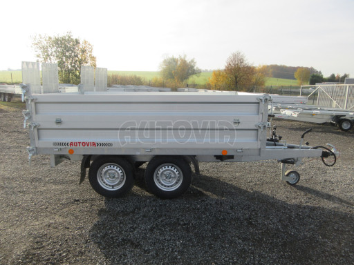 Sklápěcí přívěs VER SK 2,7T 2,65x1,55/0,60 ruč č.8