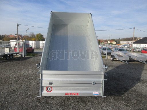 Sklápěcí přívěs VER SK 2,7T 2,65x1,55/0,60 ruč č.13