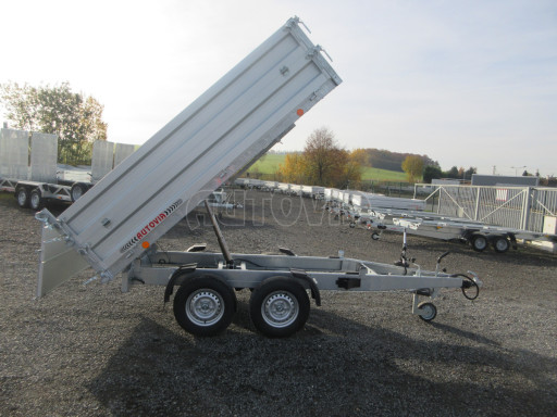 Sklápěcí přívěs VER SK 2,7T 2,65x1,55/0,60 ruč č.14