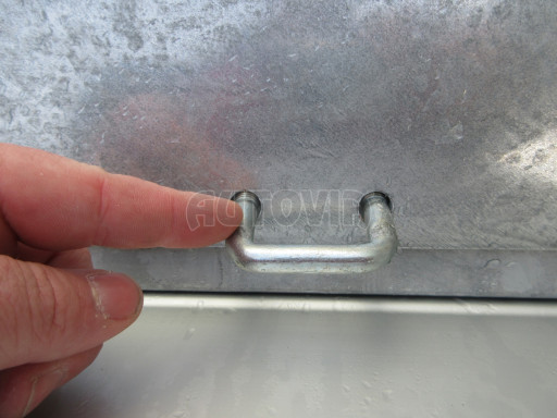 Sklápěcí přívěs VER SK 2,7T 2,65x1,55/0,60 ruč č.18