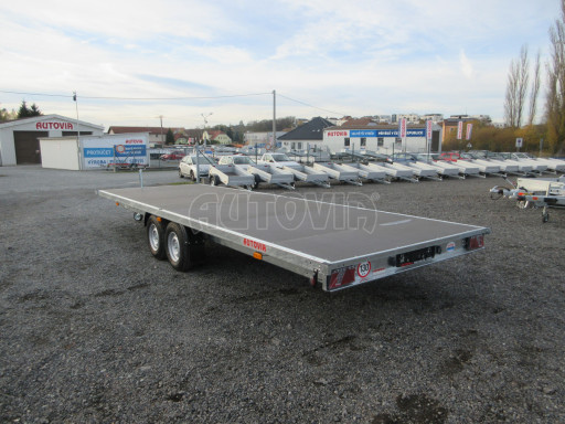 Tandemový přívěs DN 3,5T B2 6,60x2,20 plato