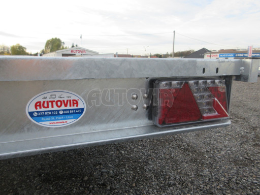 Tandemový přívěs DN 3,5T B2 6,60x2,20 plato