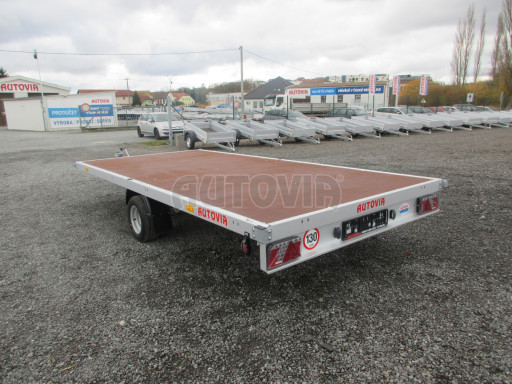 Jednonápravový vozík plato ZV 41 1,3T B1 4,17x2,00 10