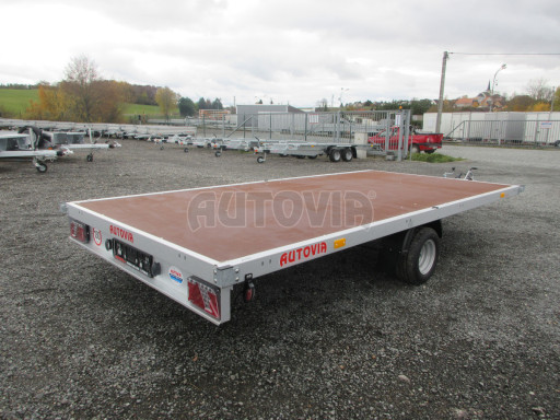 Jednonápravový vozík plato ZV 41 1,3T B1 4,17x2,00 10