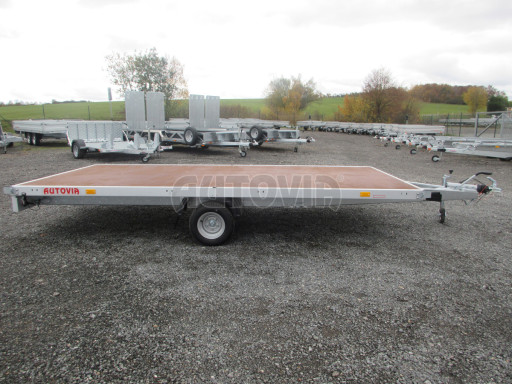 Jednonápravový vozík plato ZV 41 1,3T B1 4,17x2,00 10