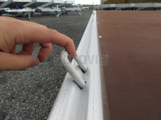 Jednonápravový vozík plato ZV 41 1,3T B1 4,17x2,00 10