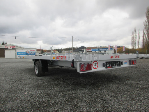 Jednonápravový vozík plato ZV 41 1,3T B1 4,17x2,00 10