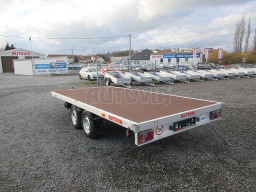 Dvounápravový přívěs ZV 41 2,7T B2 4,17x2,00 13